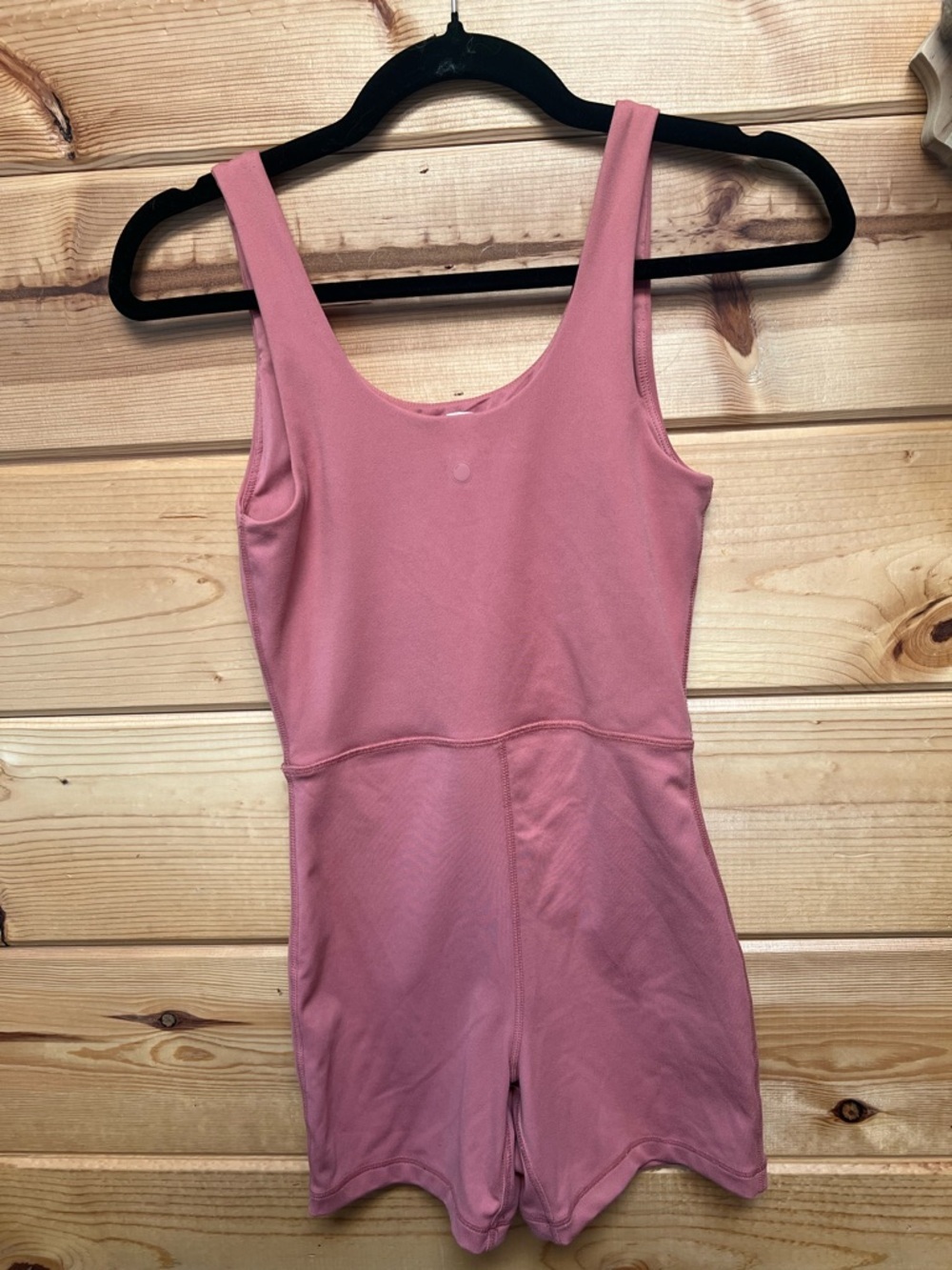Women’s Yoga Pink Sleeveless Onesie Romper - Picture 2 of 6